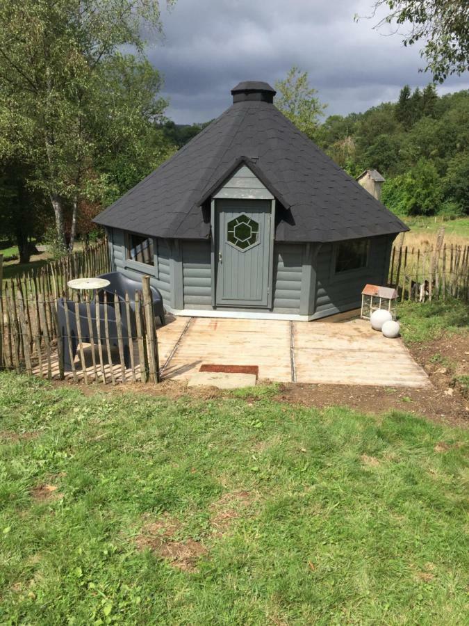 La Cabane De L'Atelier Bomal Exterior foto